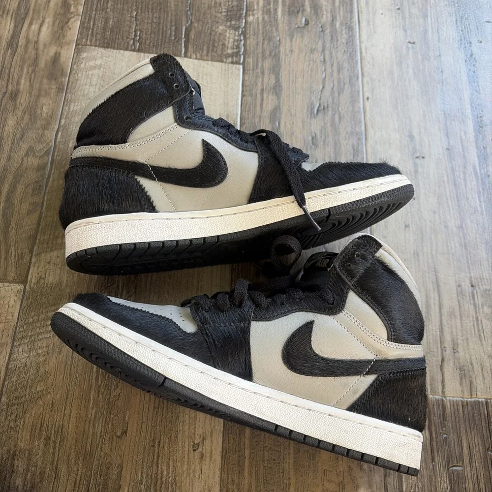 Nike‎ Women Air Jordan 1 Retro High OG TWISTED 2.0 Black Grey (DZ2523-001) US 8